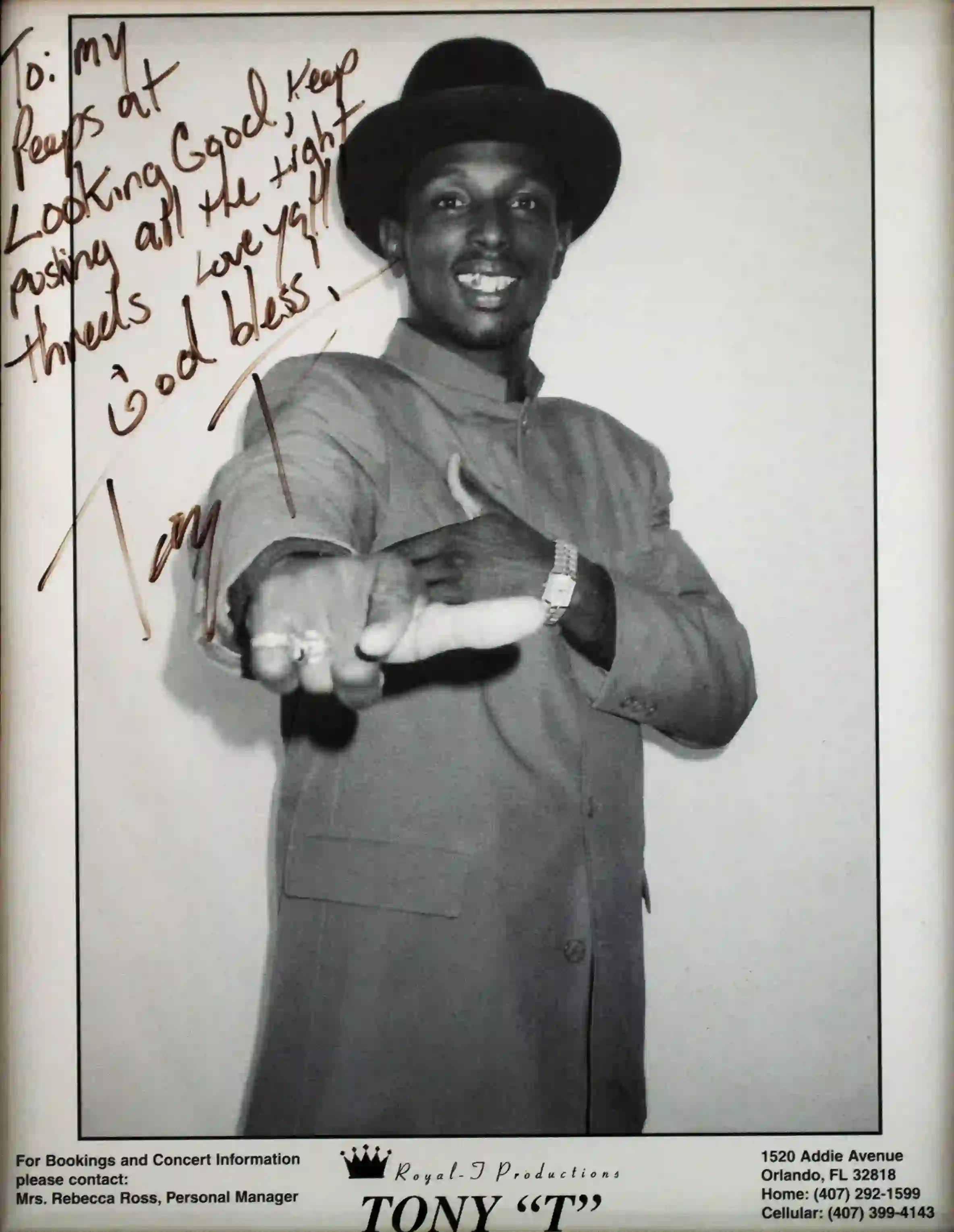 Undated community recognition certificate